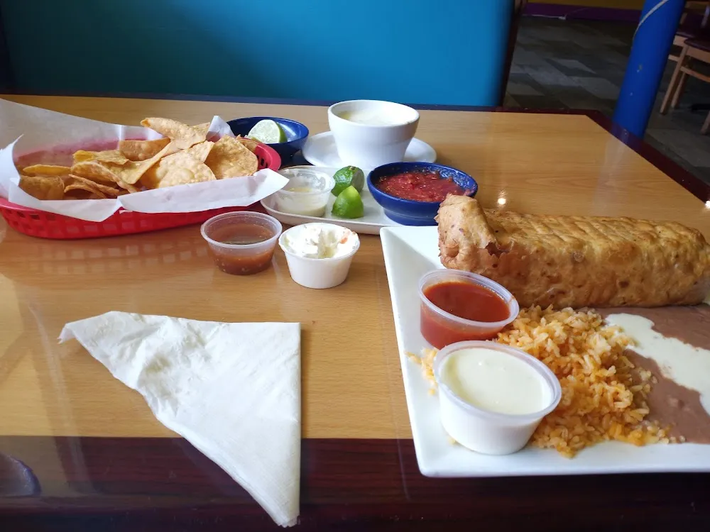 Burrito Rice & Refried Beans - km