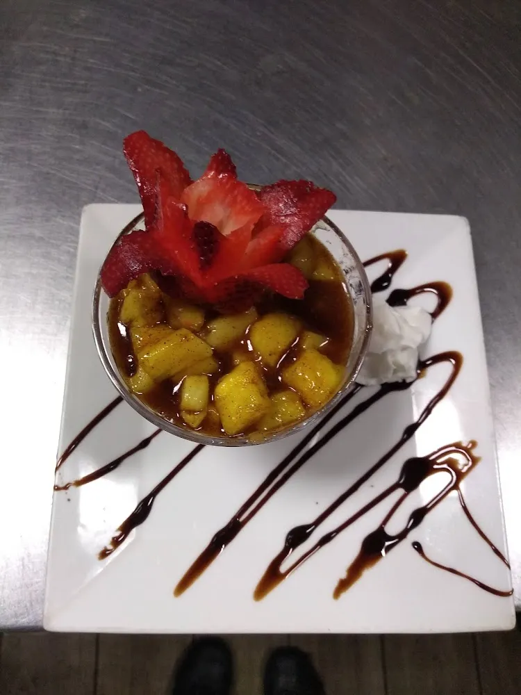 Caramelized Pineapple Dessert Platter