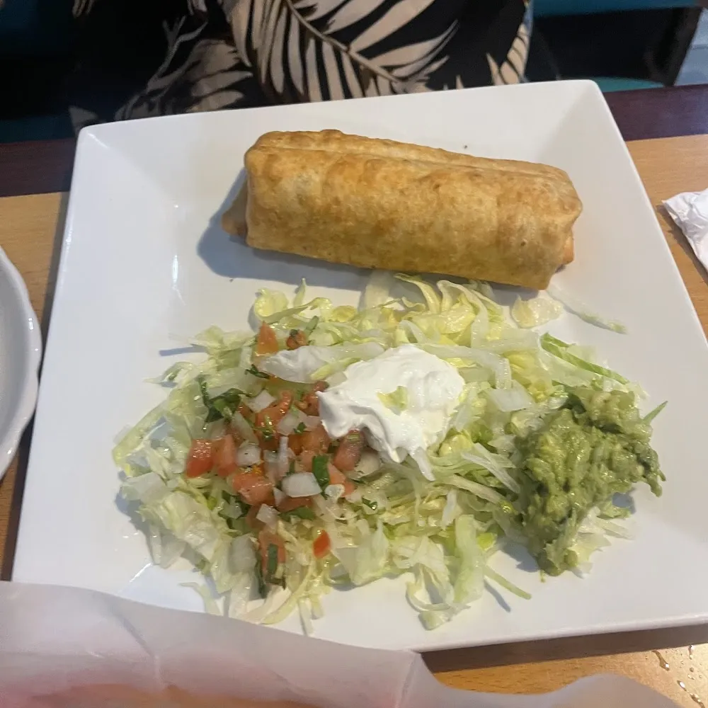 Shrimp Chimichanga